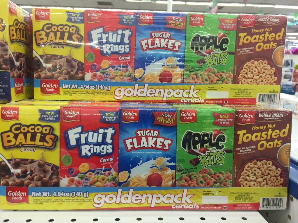 Picture of: An amazing assortment of knockoff cereal brands
