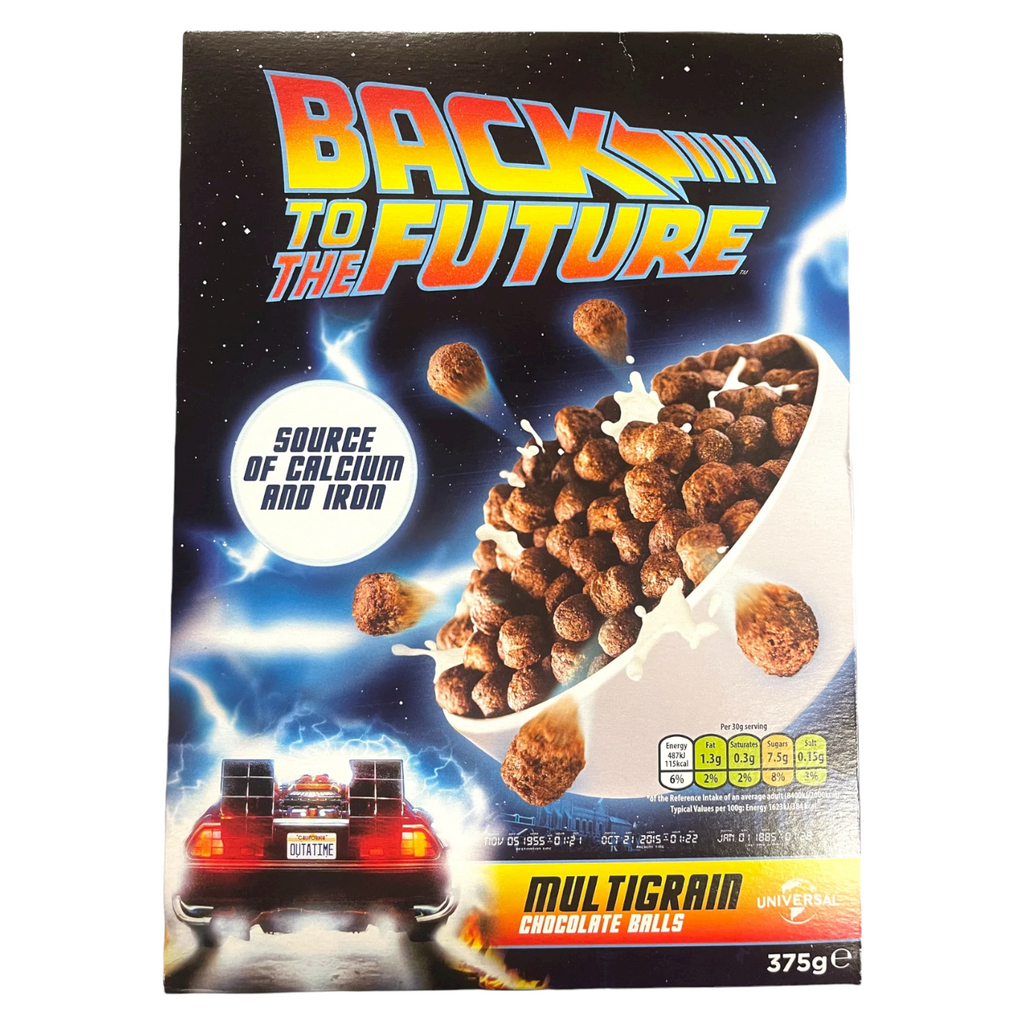 Picture of: BACK TO THE FUTURE Multigrain Chocolate Cereal – g  Poppin Candy