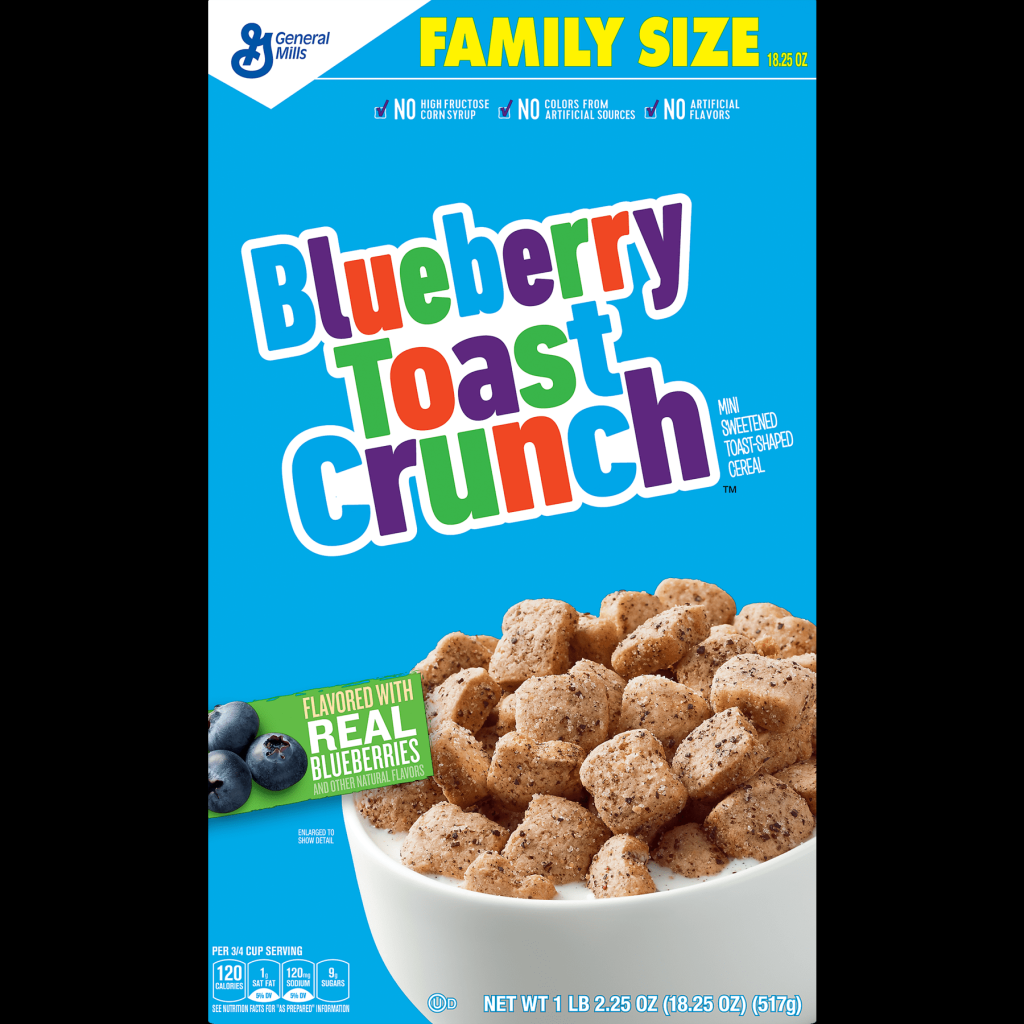 Picture of: Blueberry Toast Crunch,