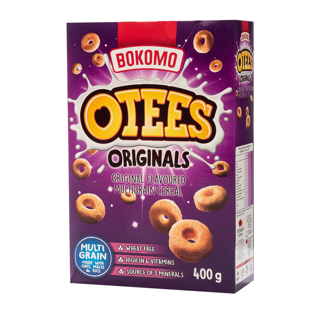 Picture of: Bokomo Otees Multigrain Toasted Wheat Free Cereal  g