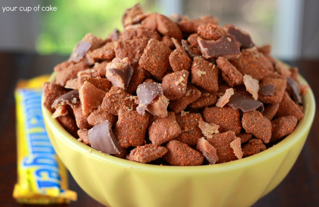Picture of: Butterfinger Puppy Chow – Your Cup of Cake