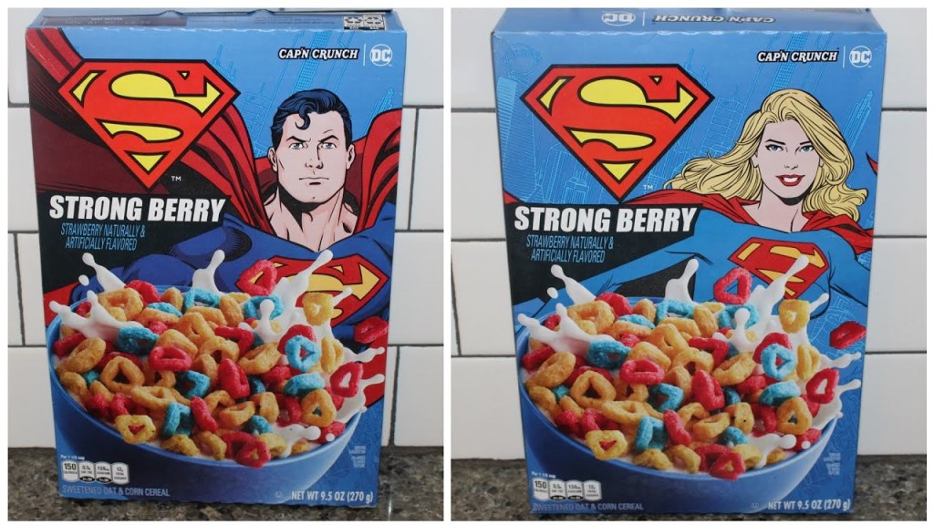 Picture of: Cap’N Crunch Strong Berry Strawberry Cereal Review