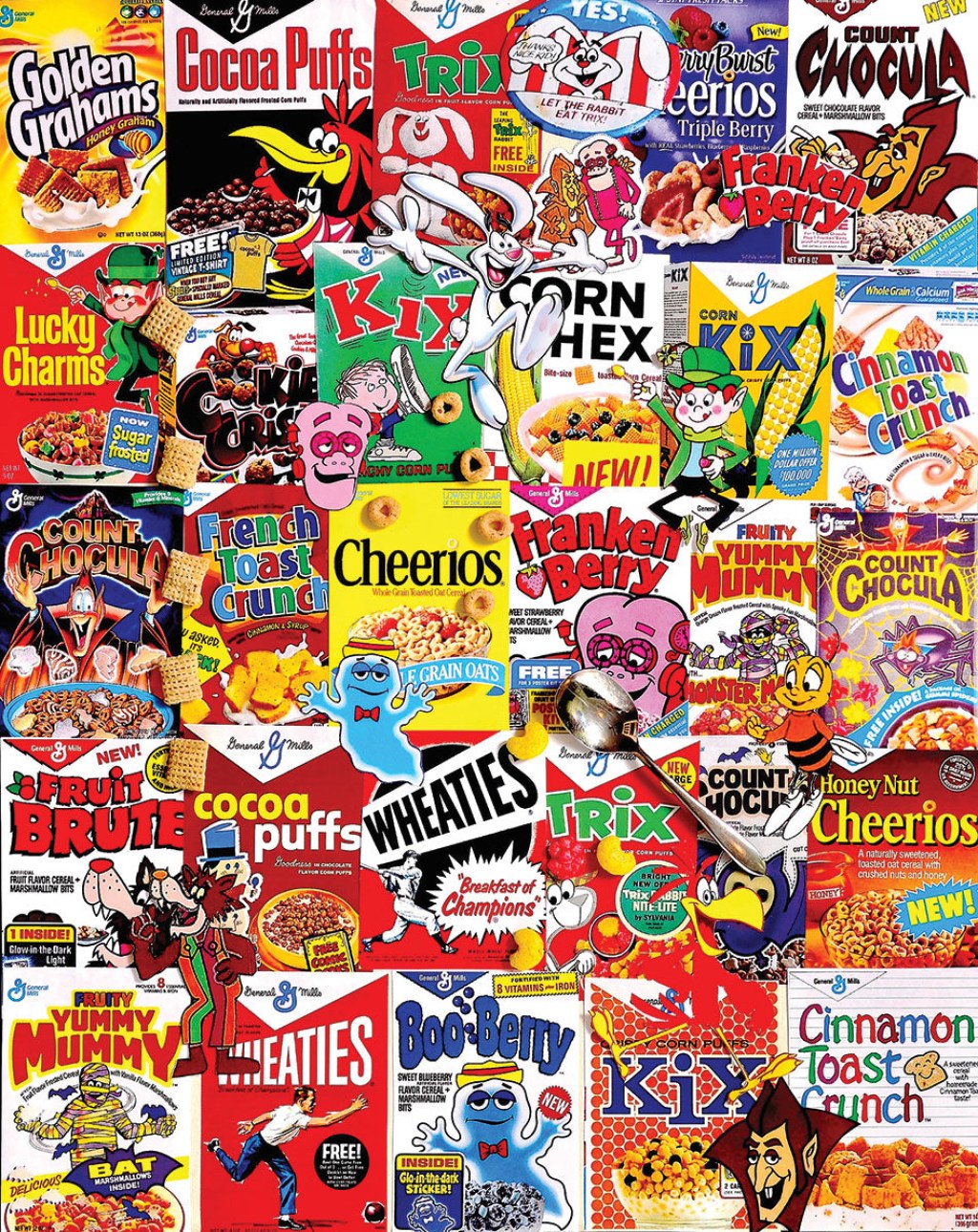 Picture of: Cereal Boxes (pz) –  Piece Jigsaw Puzzle