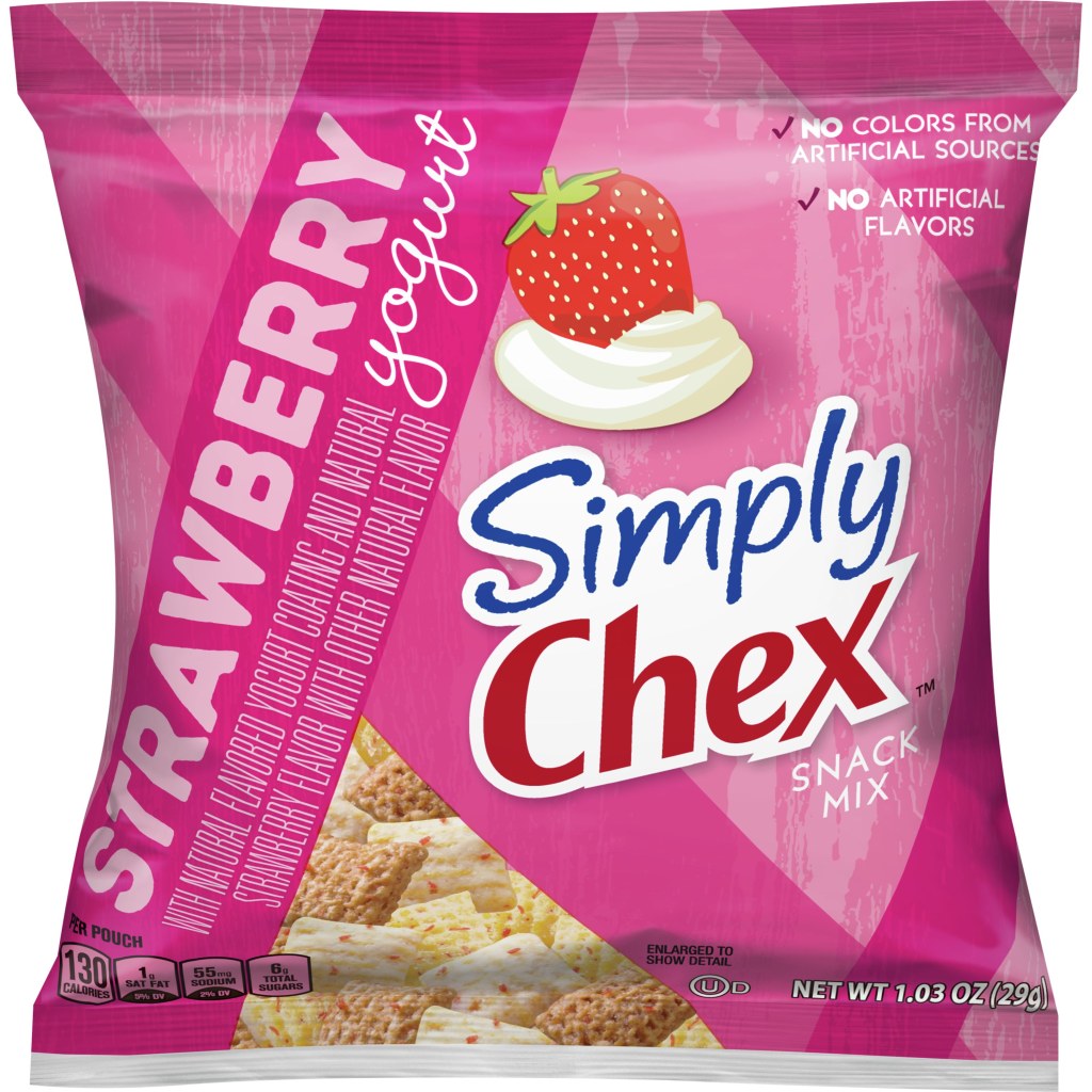 Picture of: Chex Mix™ Simply Chex™ Snack Mix Single Serve Strawberry Yogurt