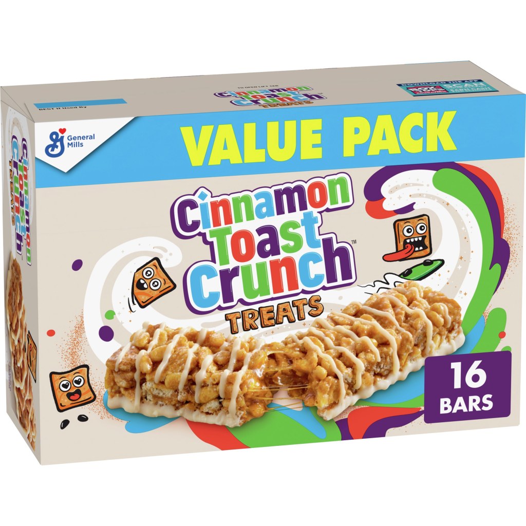 Picture of: Cinnamon Toast Crunch Breakfast Cereal Treat Bars, Snack Bars,  ct
