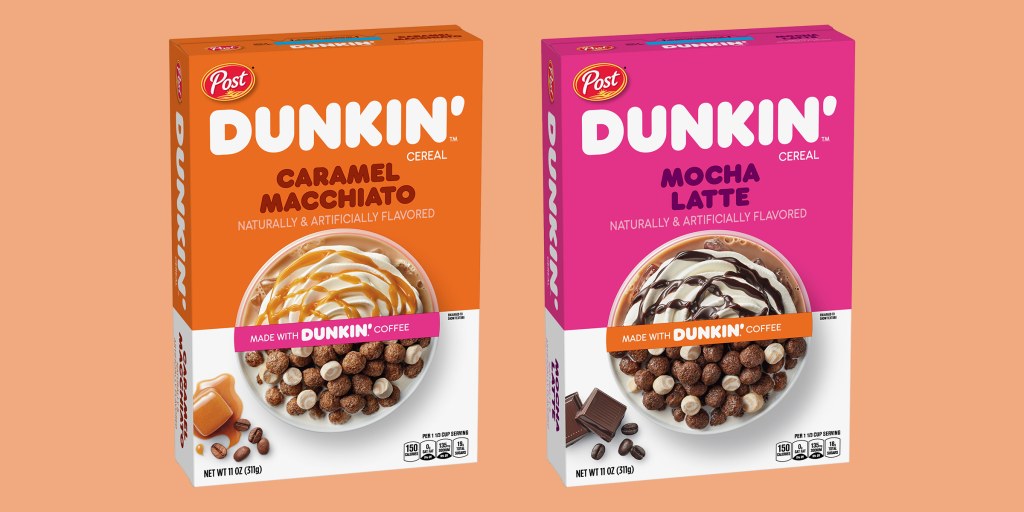 Picture of: Dunkin’ just released  coffee-flavored cereals with caffeine