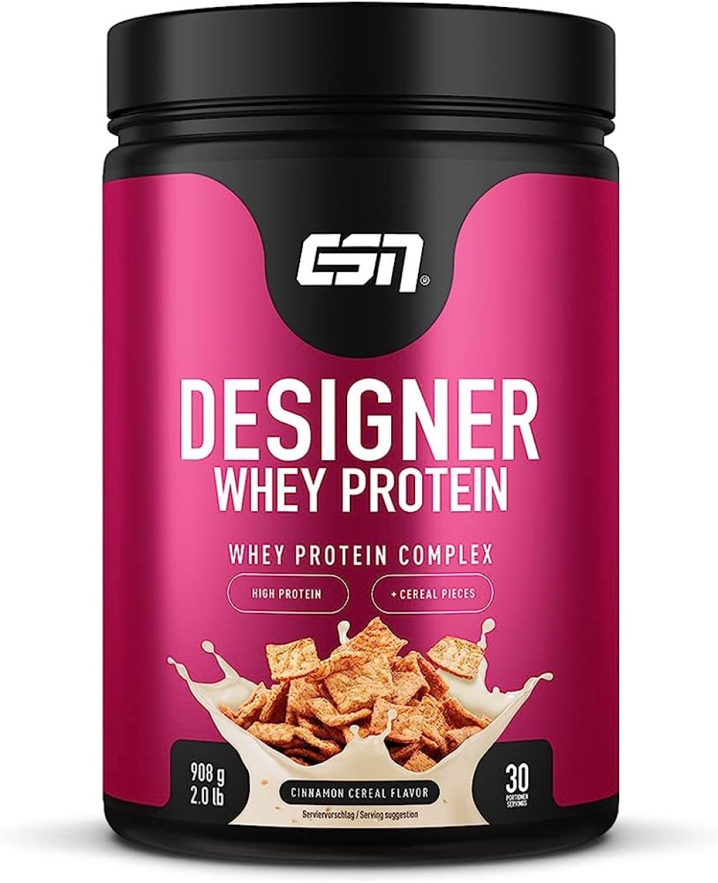 Picture of: ESN Designer Whey Protein Pulver, Cinnamon Cereal, g Dose