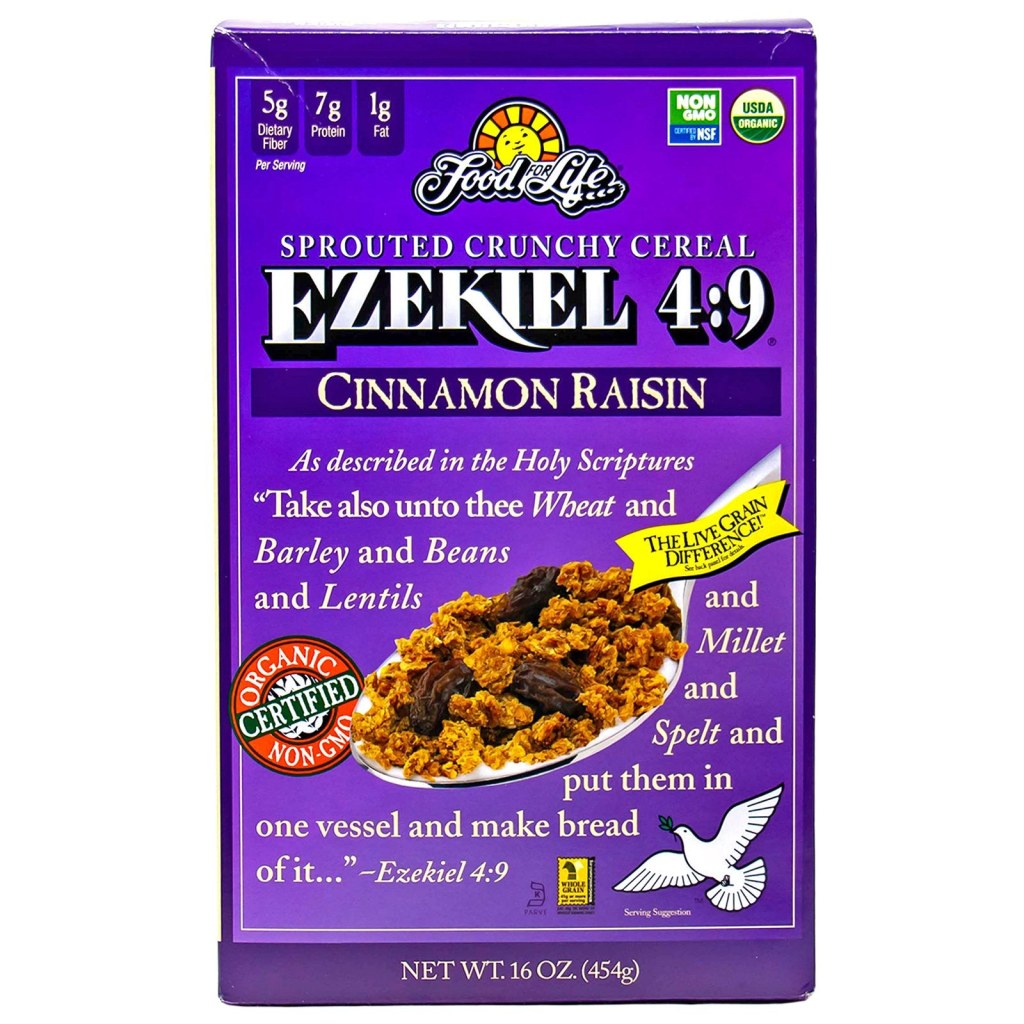 Picture of: Food for Life Cereal Cinnamon Raisin Ezekiel Organic  oz