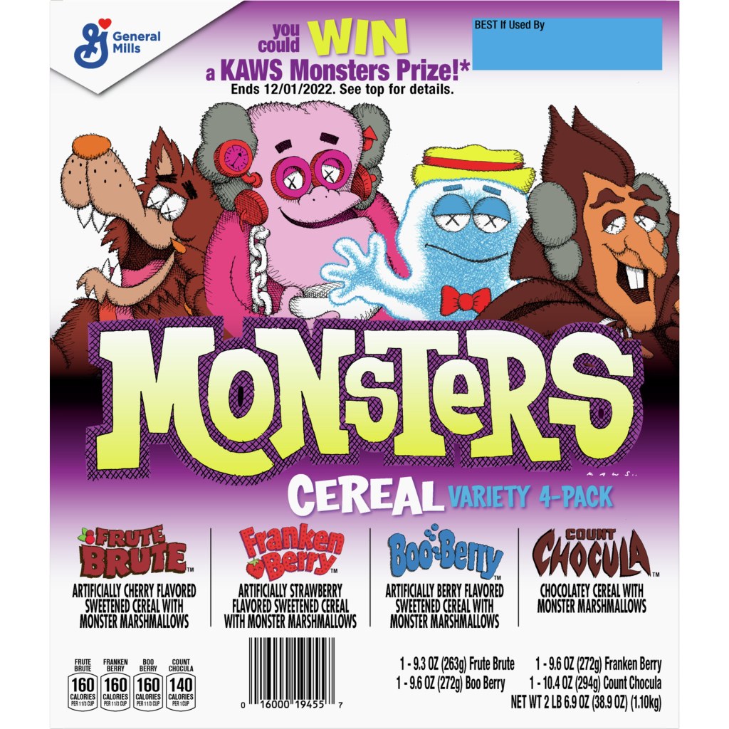 Picture of: General Mills Monsters Cereal  Pack
