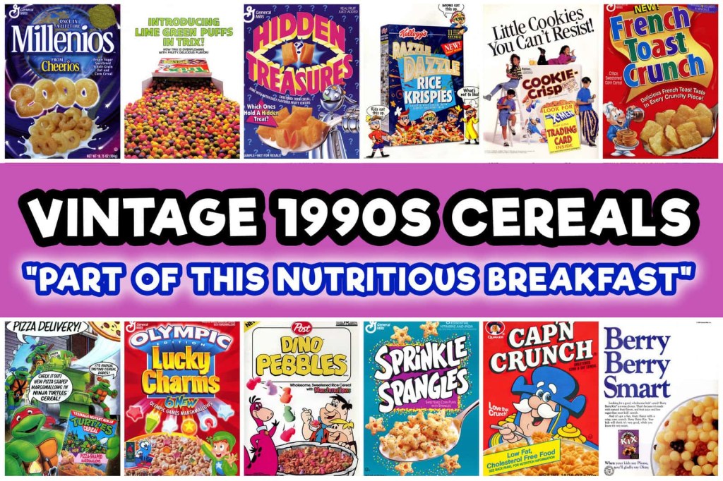 Picture of: Hey millennials! This radical s cereal collection will take you