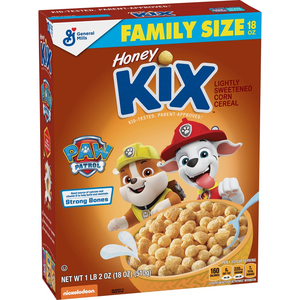 Picture of: Honey Kix Cereal Family Size  oz box