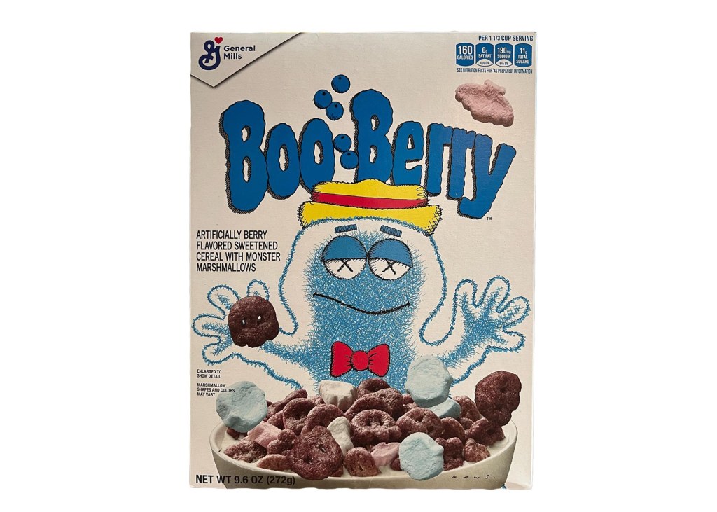 Picture of: KAWS Monsters Boo Berry Cereal (Not Fit For Human Consumption)
