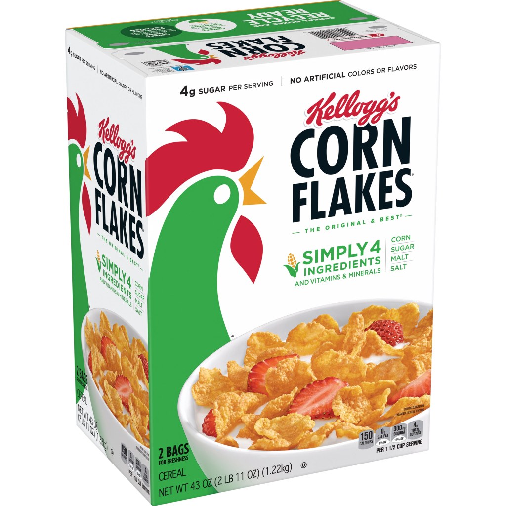 Picture of: Kellogg’s Corn Flakes® cereal – SmartLabel™