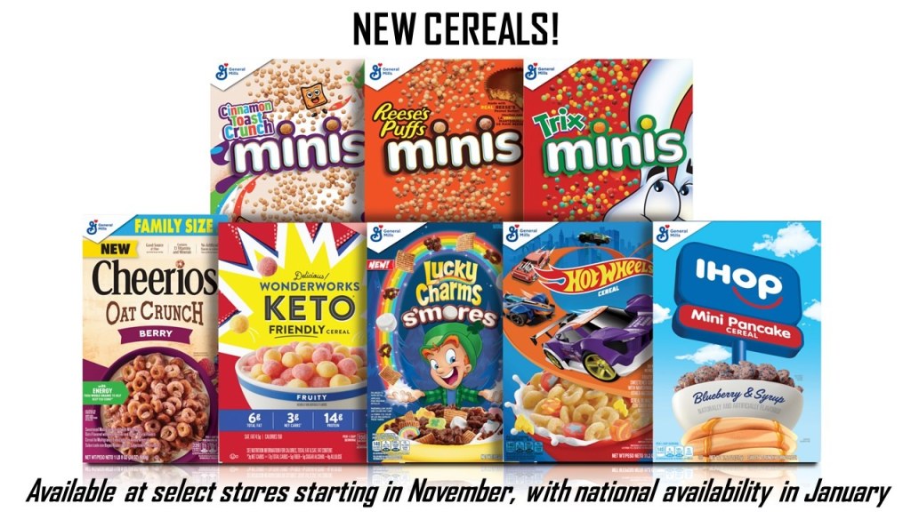 Picture of: News: General Mills’  New Cereal Lineup – Cerealously