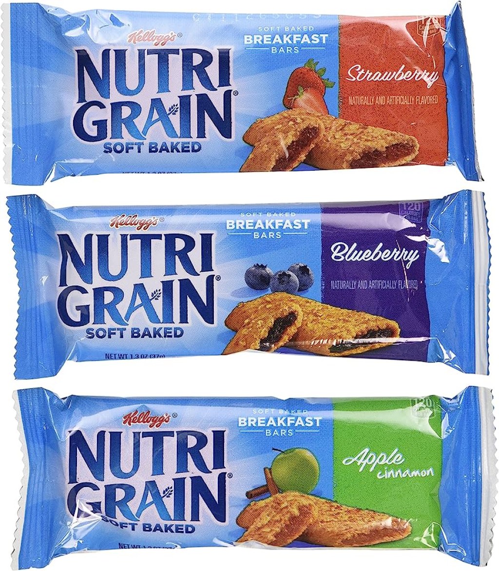 Picture of: Nutri-Grain-Kellogg’s Cereal Bars Variety Pack,