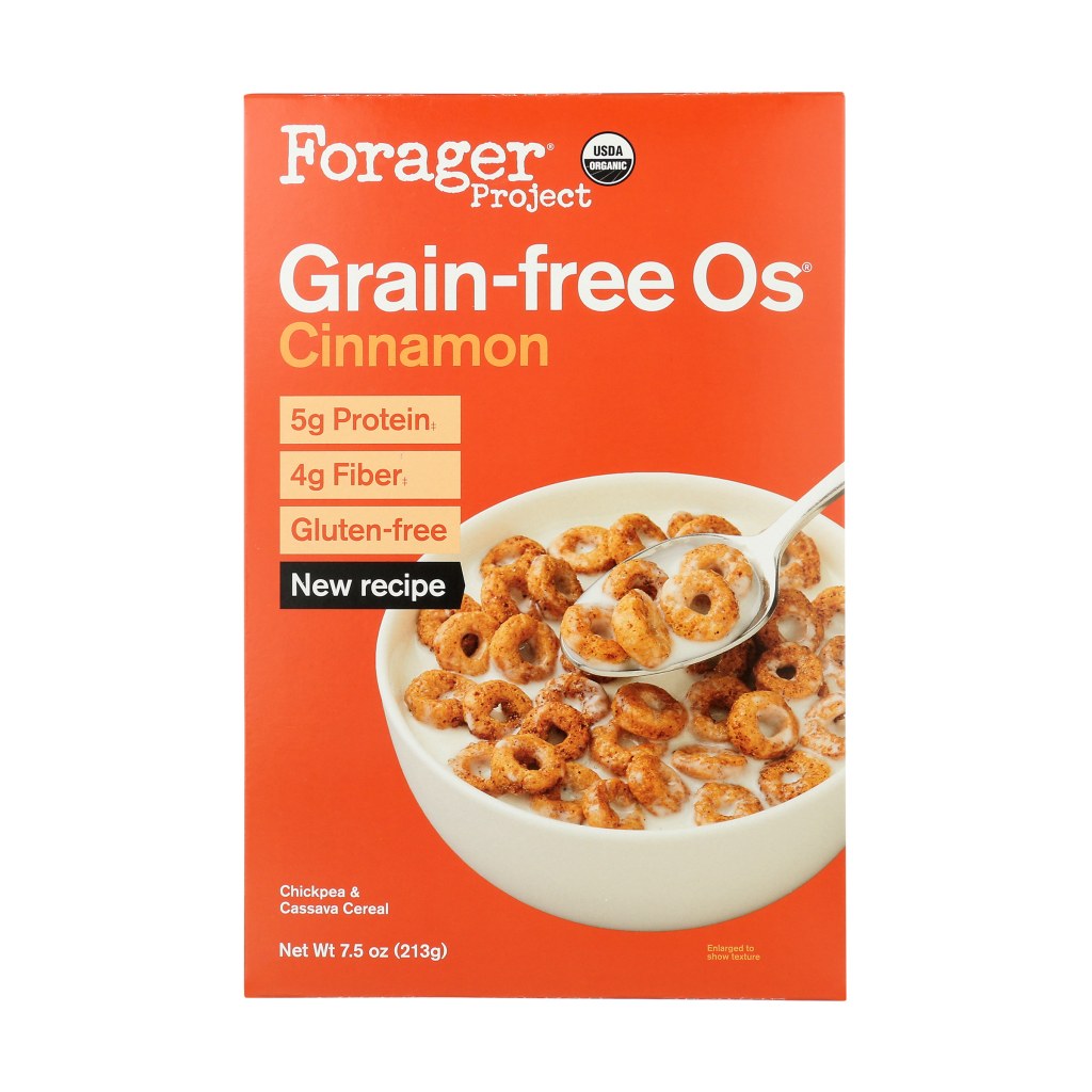 Picture of: Organic Grain-free Gluten-free Cinnamon Cereal,