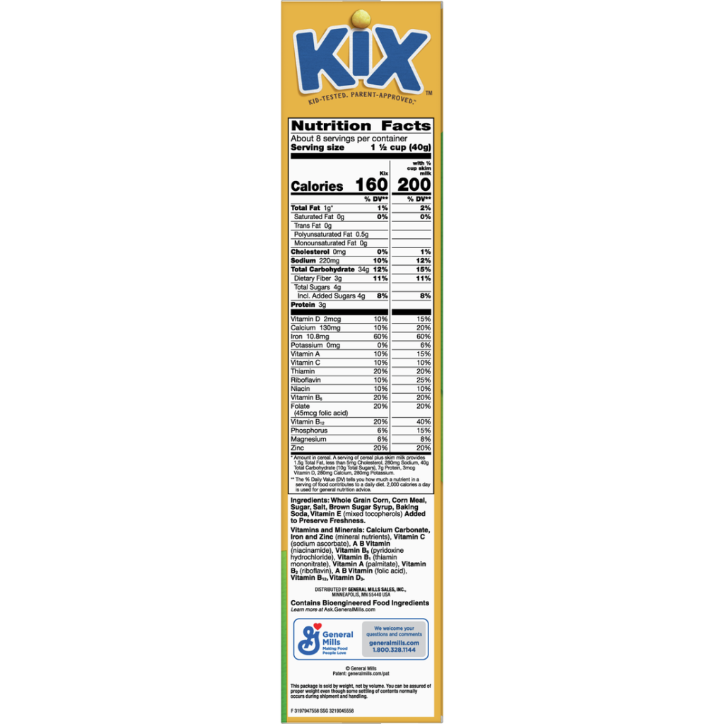 Picture of: PRODUCTS · Kix Cereal