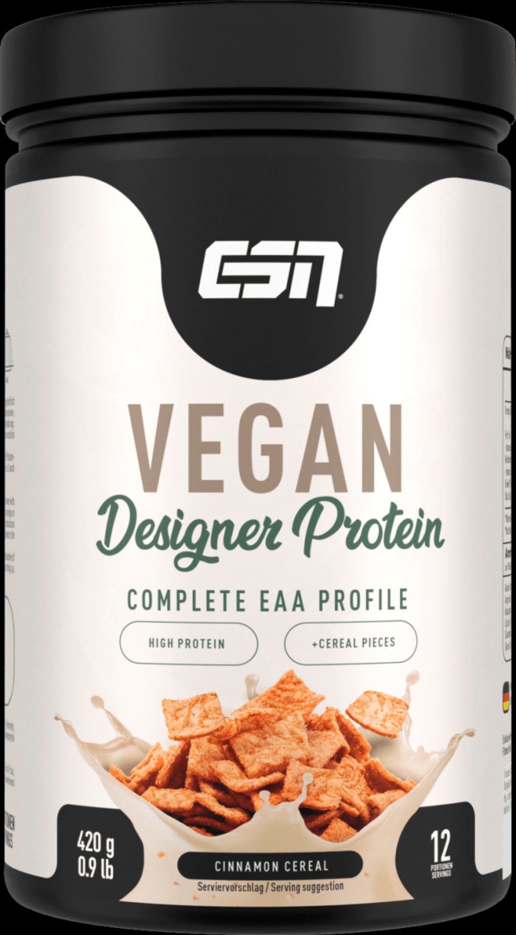 Picture of: Protein Shake Pulver, Designer Protein Cinnamon Cereal,  g
