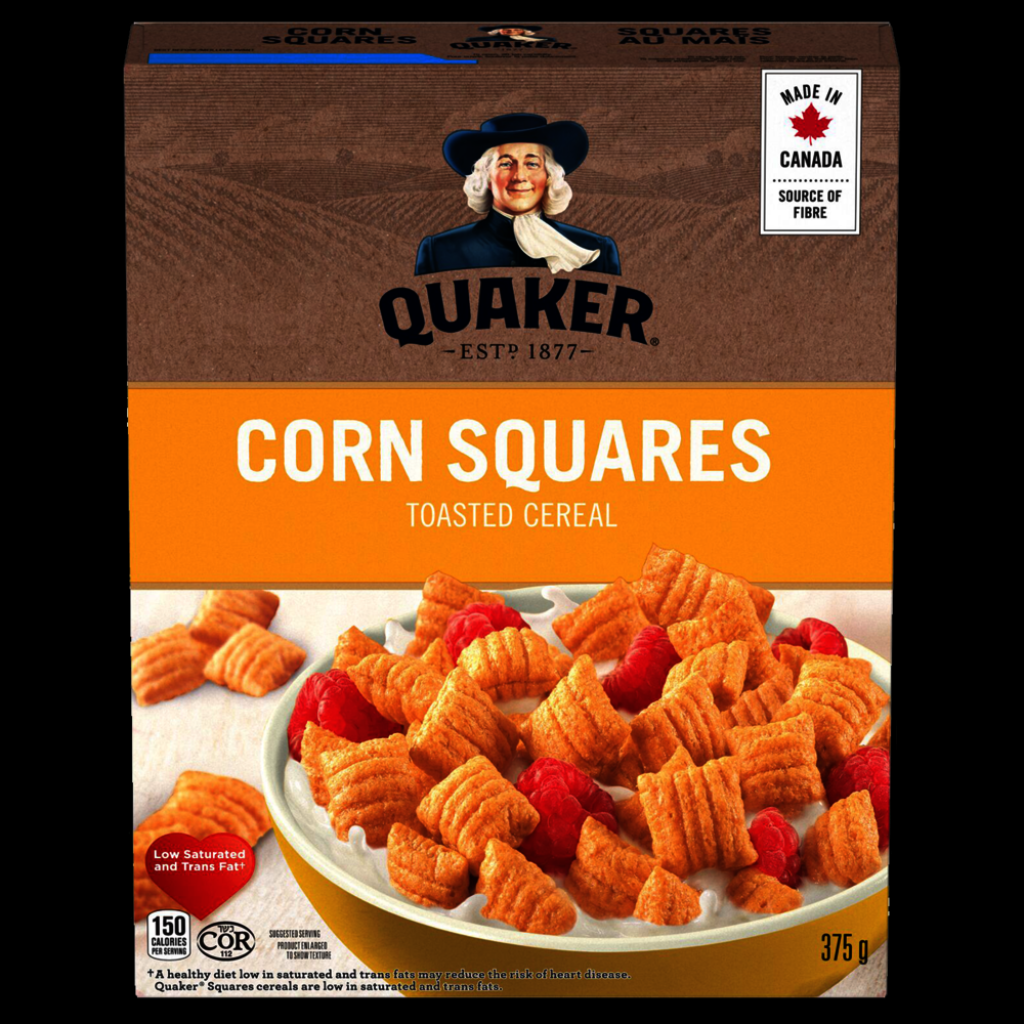 Picture of: Quaker Corn Squares Cereal  Cereal – Cold-Family