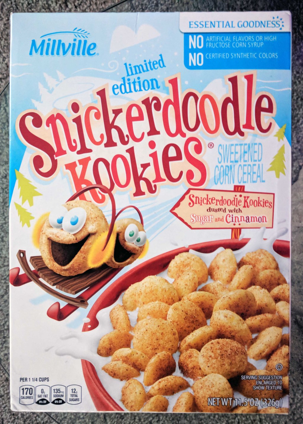 Picture of: Review: Millville Snickerdoodle Kookies Cereal – Cerealously