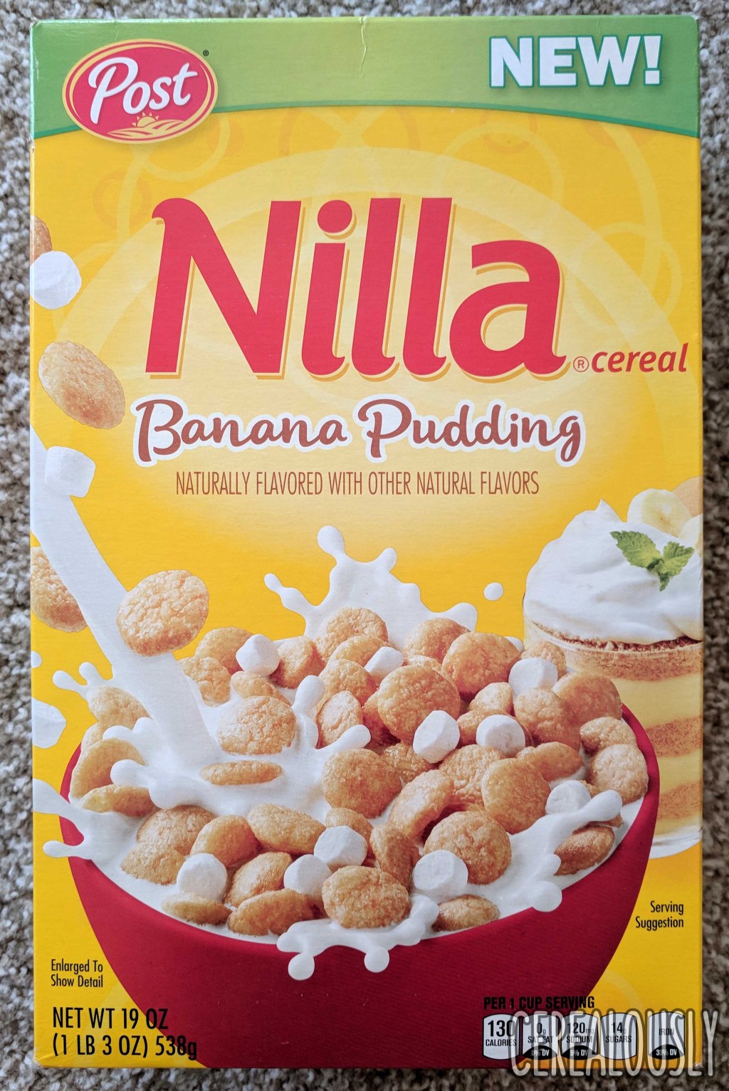 Picture of: Review: Nilla Wafer Banana Pudding Cereal – Cerealously