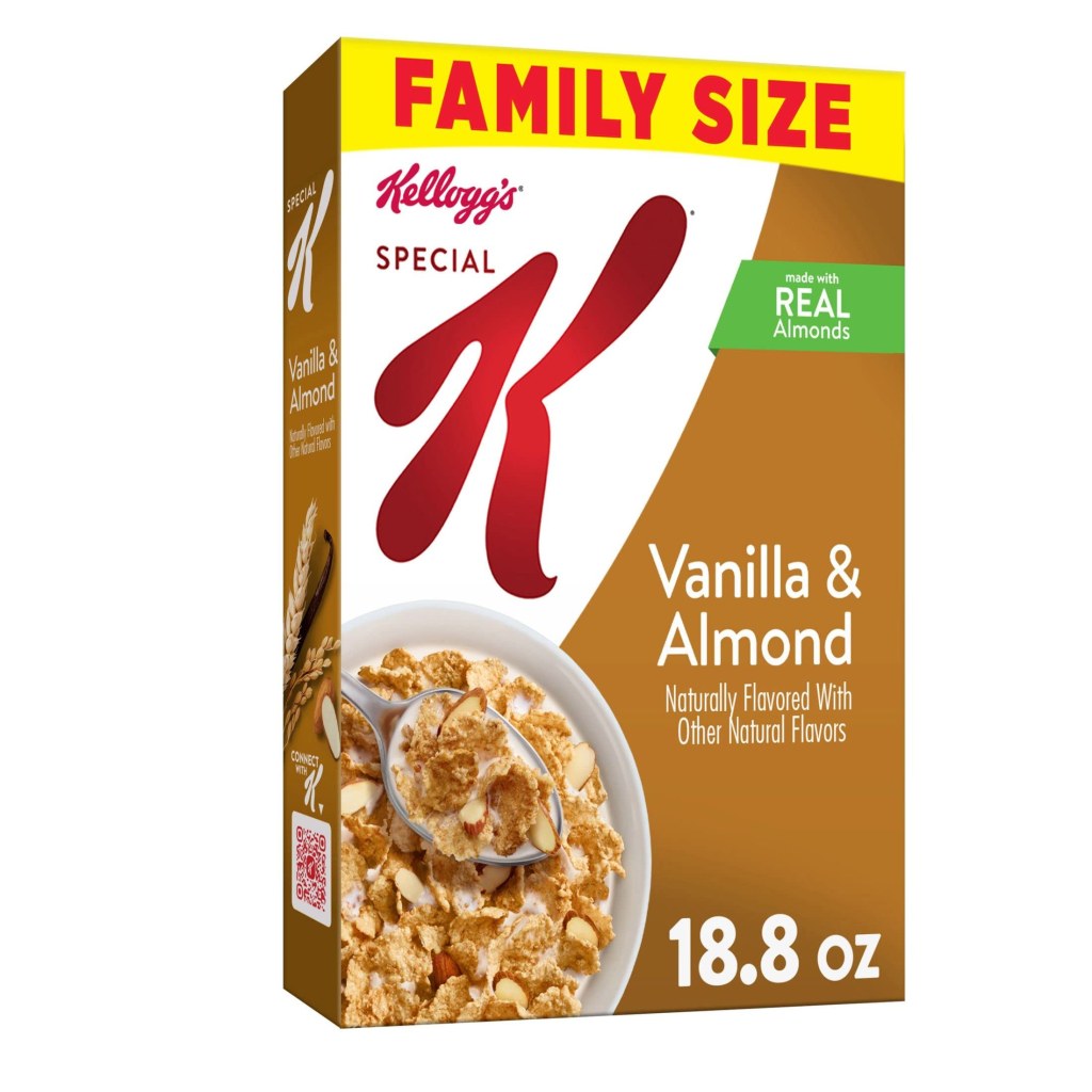 Picture of: Special K Kellogg’s Cereal, Vanilla Almond,