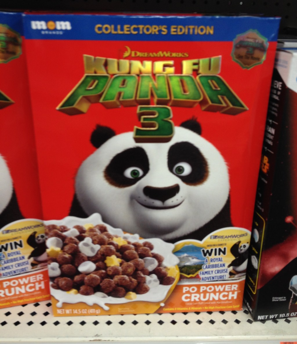 Picture of: Spooned & Spotted: Kung Fu Panda  Po Power Crunch Cereal