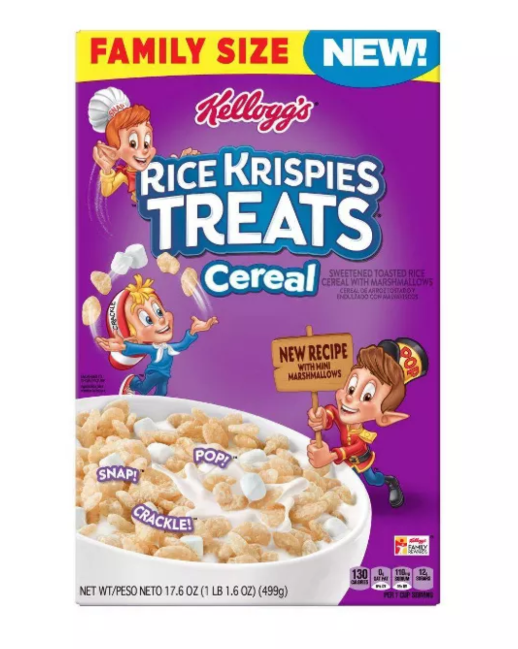 Picture of: Spooned & Spotted: Rice Krispies Treats Cereal (New “Recipe