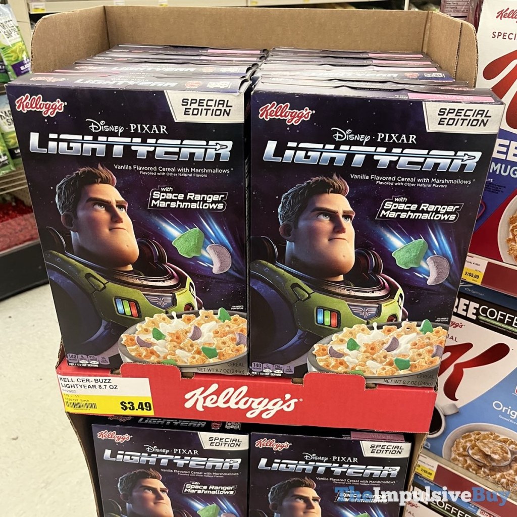Picture of: SPOTTED: Kellogg’s Special Edition Disney Pixar Lightyear Cereal