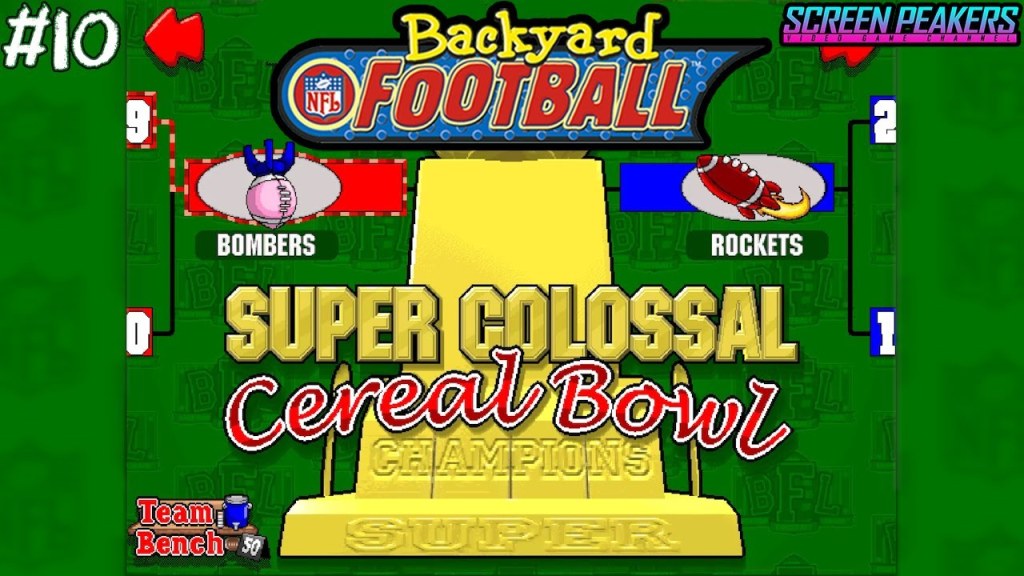 Picture of: SUPER COLOSSAL CEREAL BOWL! – Backyard Football – EPISODE  – Screen  Peakers