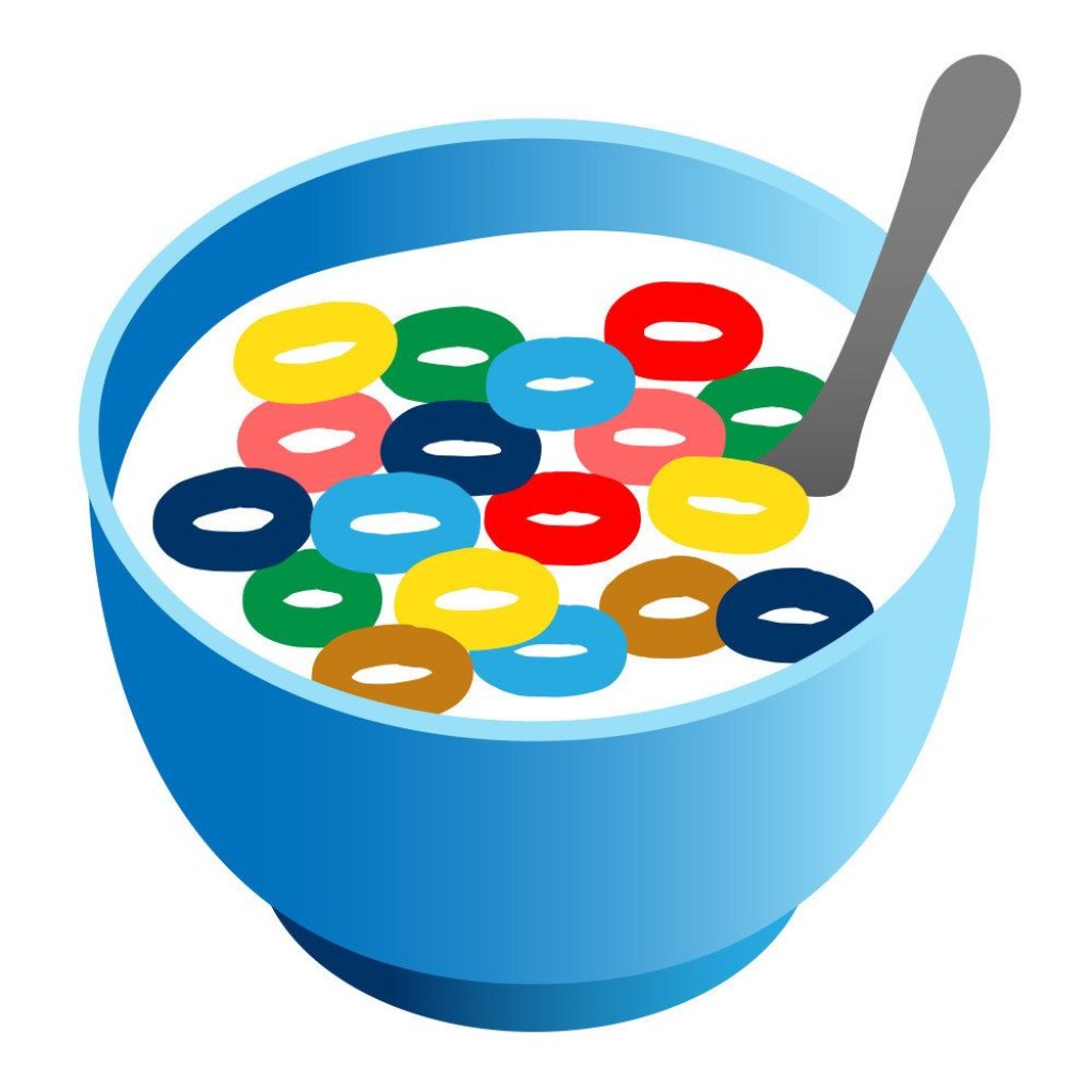 Picture of: The Cereal Emoji  Emoji, Being used, Tech logos