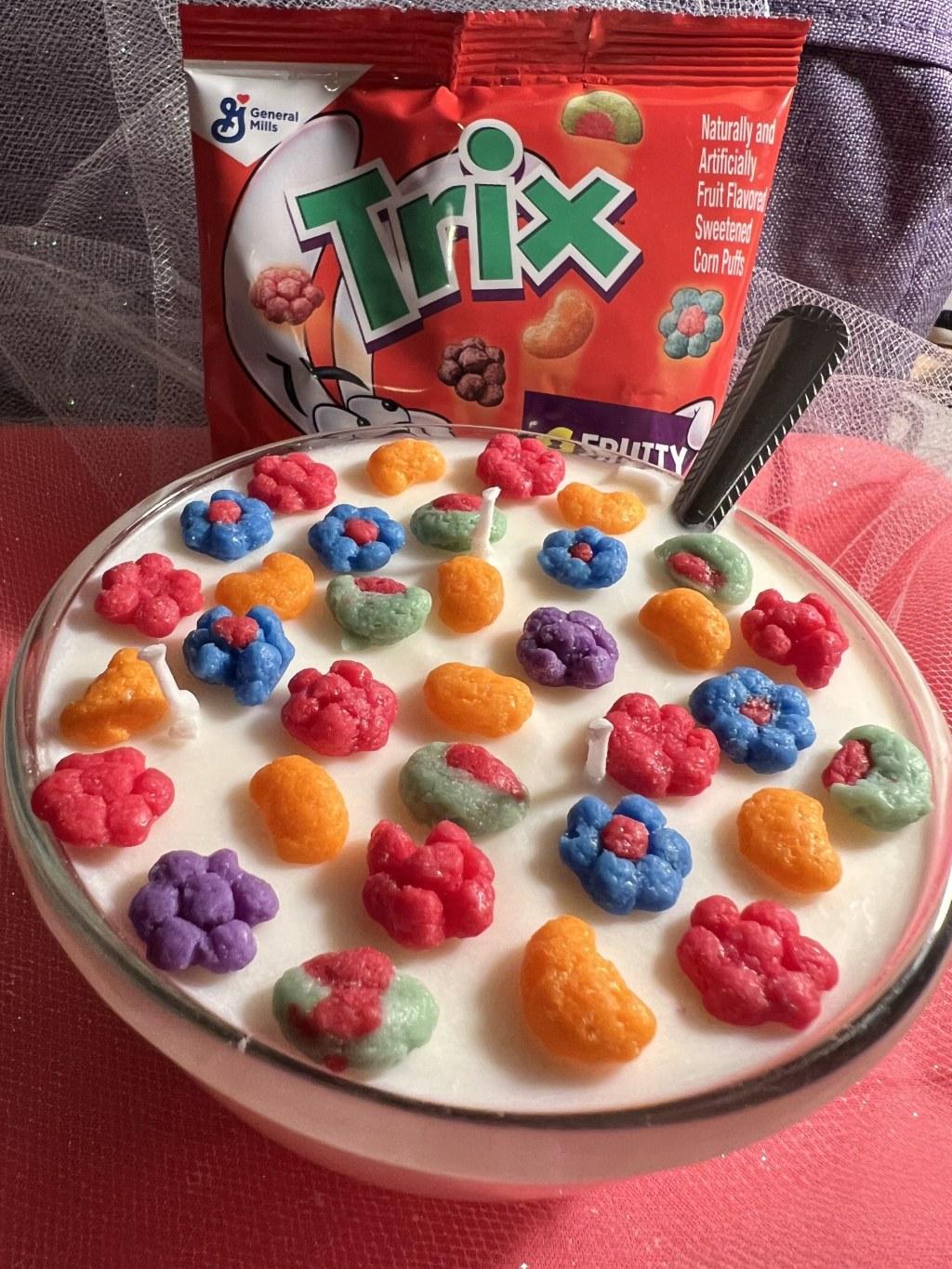 Picture of: Trix medium Cereal Candle – Etsy Österreich